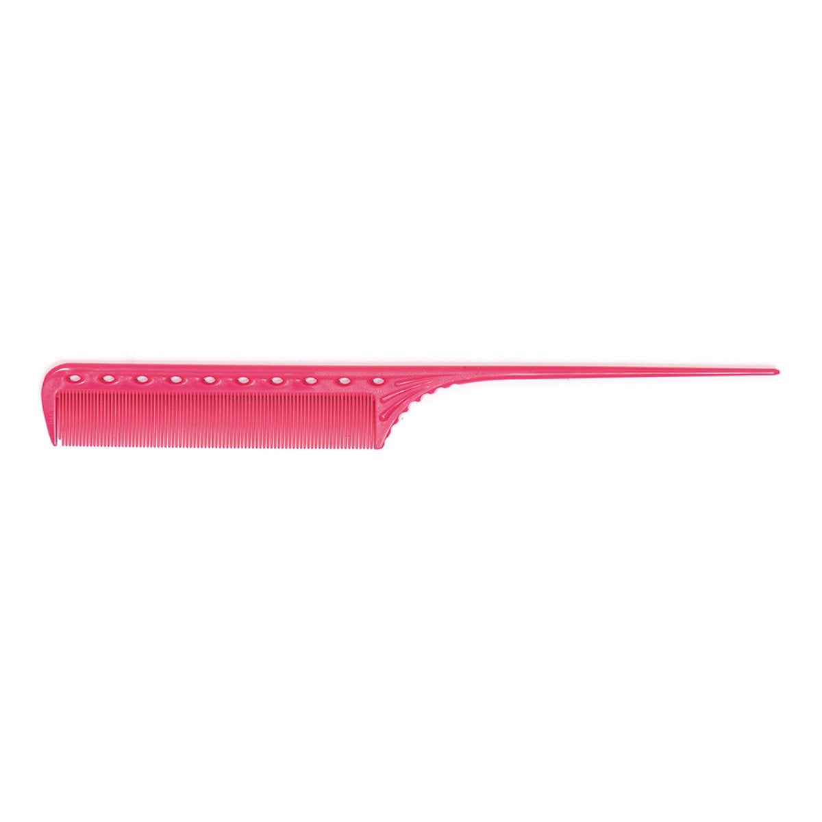 Y.S.PARK YS-111EX Winding Tail Comb, Pink, Heat-Resistant Salon Comb