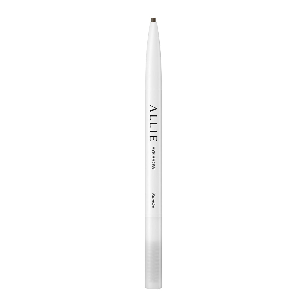 Allie Waterproof Eyebrow Pencil N DBR Dark Brown, Retractable Brow Pencil with Brush, Smudge-Resistant, 0.15 g
