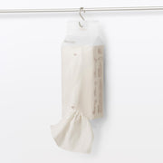 Muji Unbleached Cotton Face Towel, 60 Disposable Cotton Sheets of About 20 x 20 cm, 100 Percent Cotton