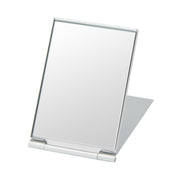 Muji Aluminium Folding Mirror, Slim Portable Glass Mirror with Aluminium Case, Size S, M or L