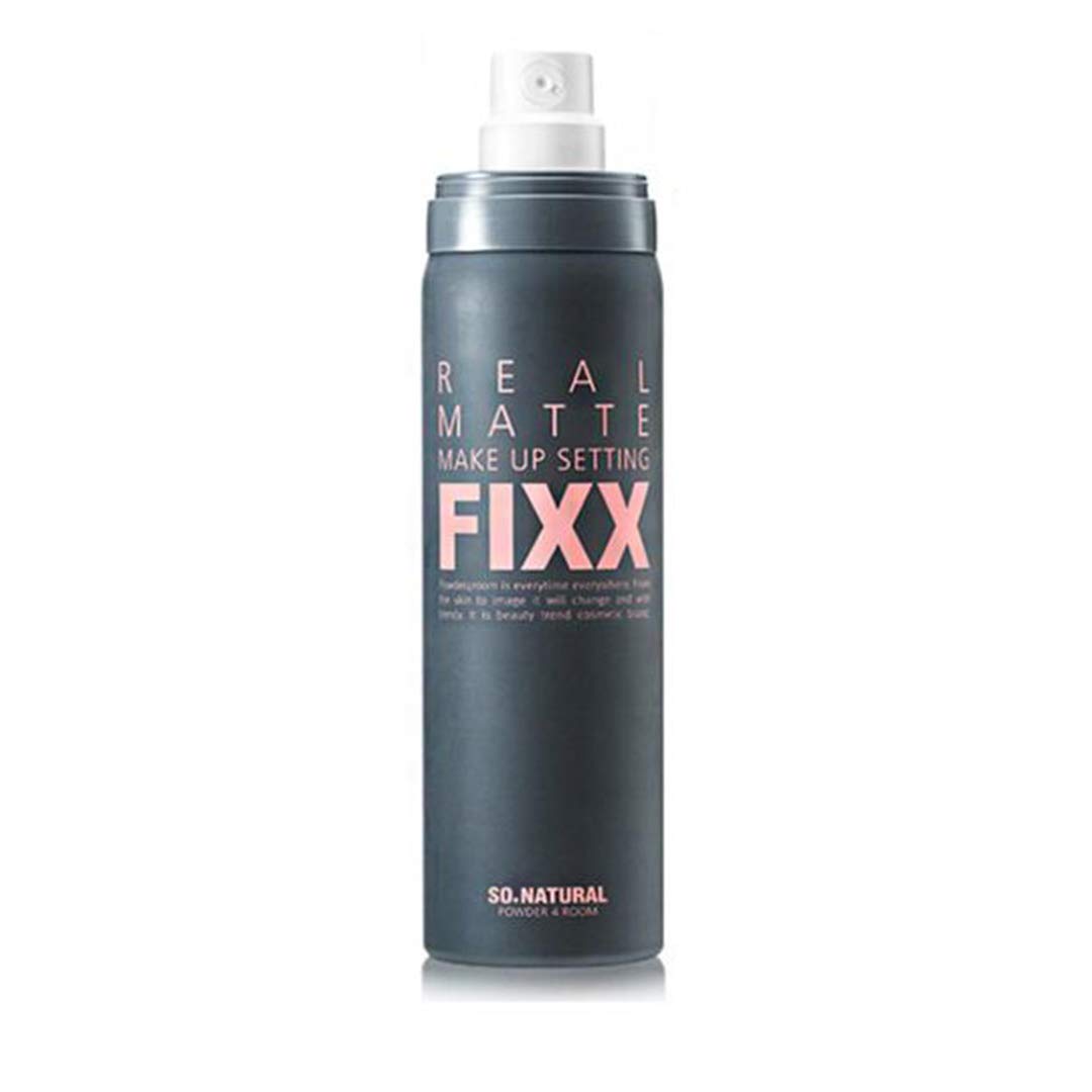 SO NATURAL FIXX — Oil‑Absorbing Matte Finish Ultra‑Long‑Lasting