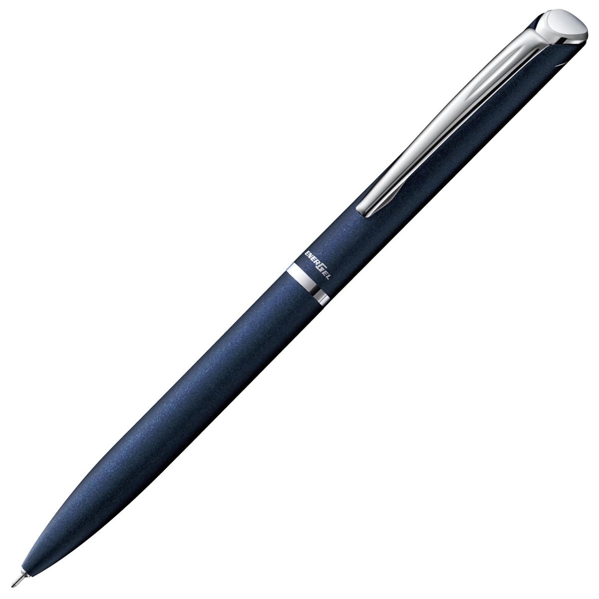 Pentel EnerGel Philography Gel Ink Ballpoint Pen 0.5 mm, Rotary Slim Brass Barrel Pen with Fast-Drying Black Ink, 20 x 15 x 150 mm and 25 g, Black, Silver, White, Brown, Blue, Red and Pastel Colours