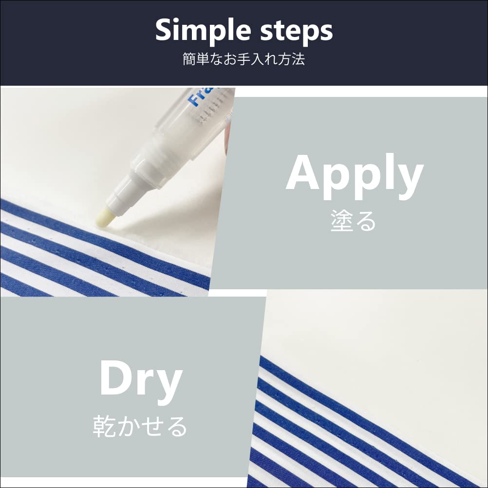 Leonis Fray & Run Stopper Felt Pen, Stops Stocking Runs, Fabric Fraying and Loose Buttons, 12 mL, 1, 3 or 5 Pens