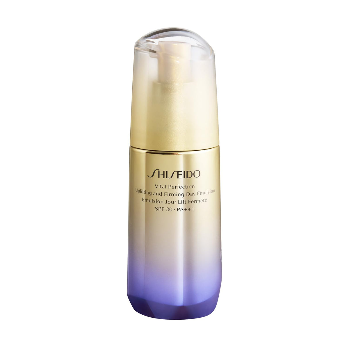 SHISEIDO Vital Perfection Emulsion — Peptide‑Sunscreen Fusion