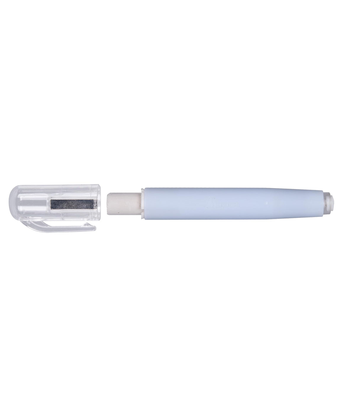 Shinwa Sokutei Chalk Holder, Knock-Type Holder for 11 to 12 mm Chalk, 20 x 132 mm with Cap and One Chalk Included, White, Blue or Red, or Sets of 3 and 4