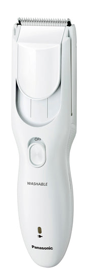 Panasonic Family Hair Clipper ER-GF42-W, Rechargeable and AC Cordless Clipper, Washable Head, 45-Degree Blade, 0.5 to 12 mm, White