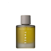 THREE Essential Scents Treatment Hair Oil, Multi-Use Barrier Hair Oil with Bergamot and Four Plant Oils, 30 ml