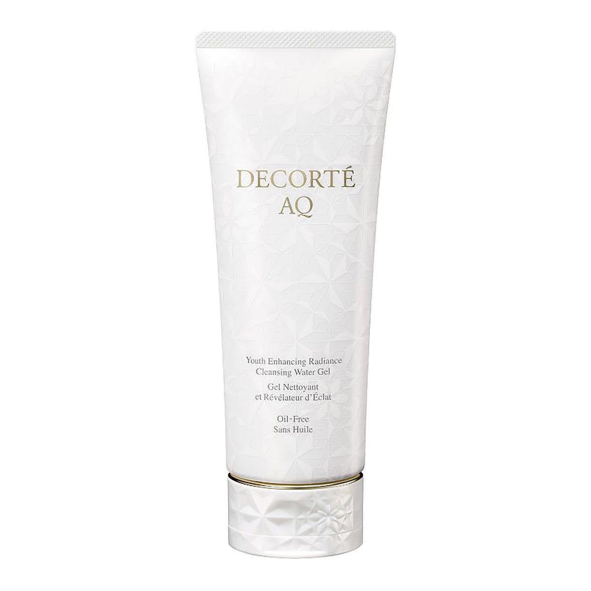 Decorté AQ Radiance Watery Gel Cleansing, Oil-Free Water-Feel Makeup Remover Gel for Pore Aging Care, 175 g Tube