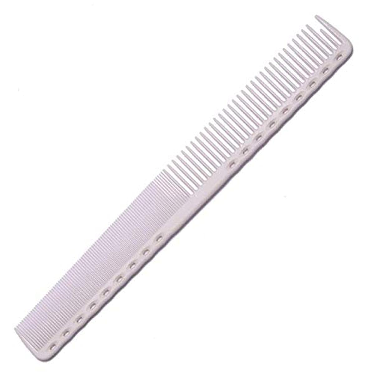 Y.S.PARK YS-331 Extra Long Cutting Comb, White, 230 mm Heat-Resistant Salon Comb