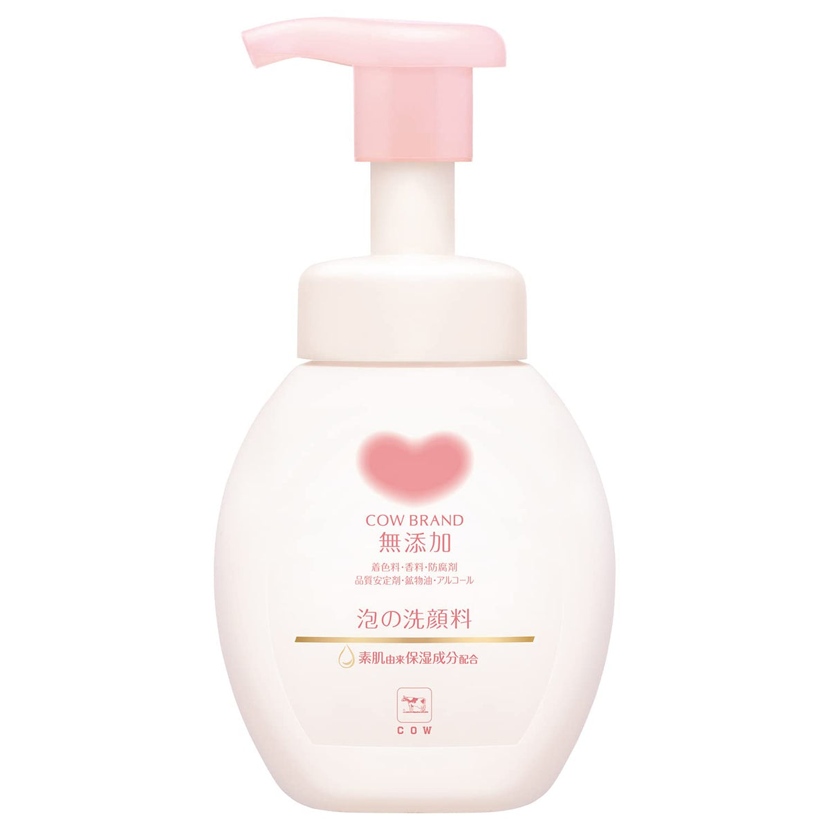 Cow Brand Additive-Free Foaming Face Wash 160 mL