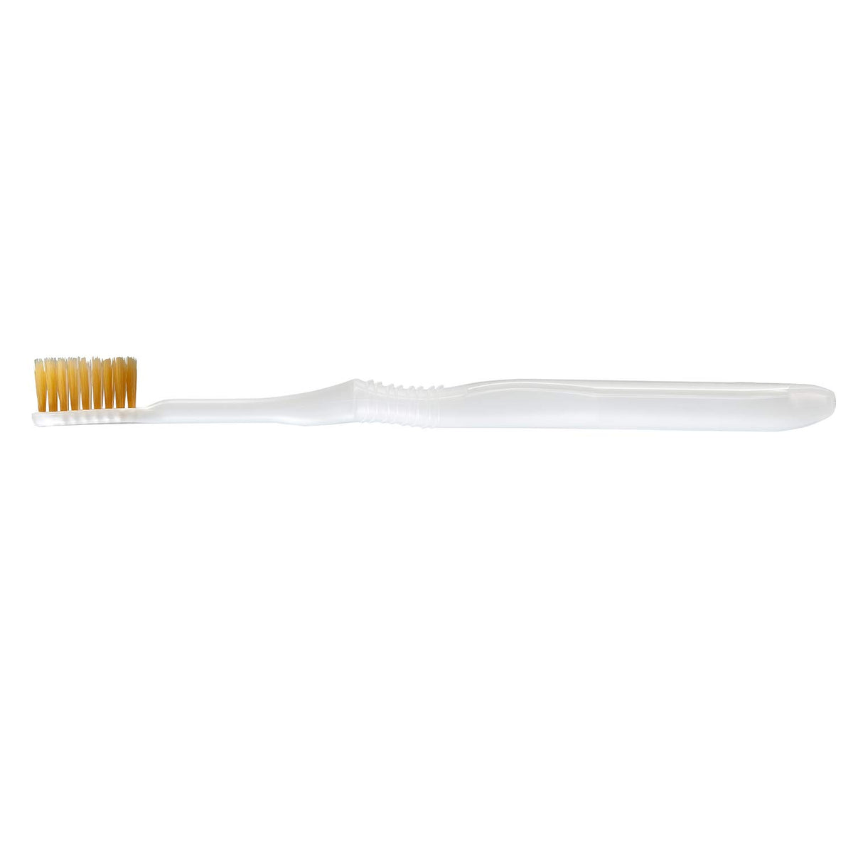 Ebisu Care Toothbrush, 6-Row Regular Wide Head, Pack of 3 in Assorted Colors, Extra Soft to Hard