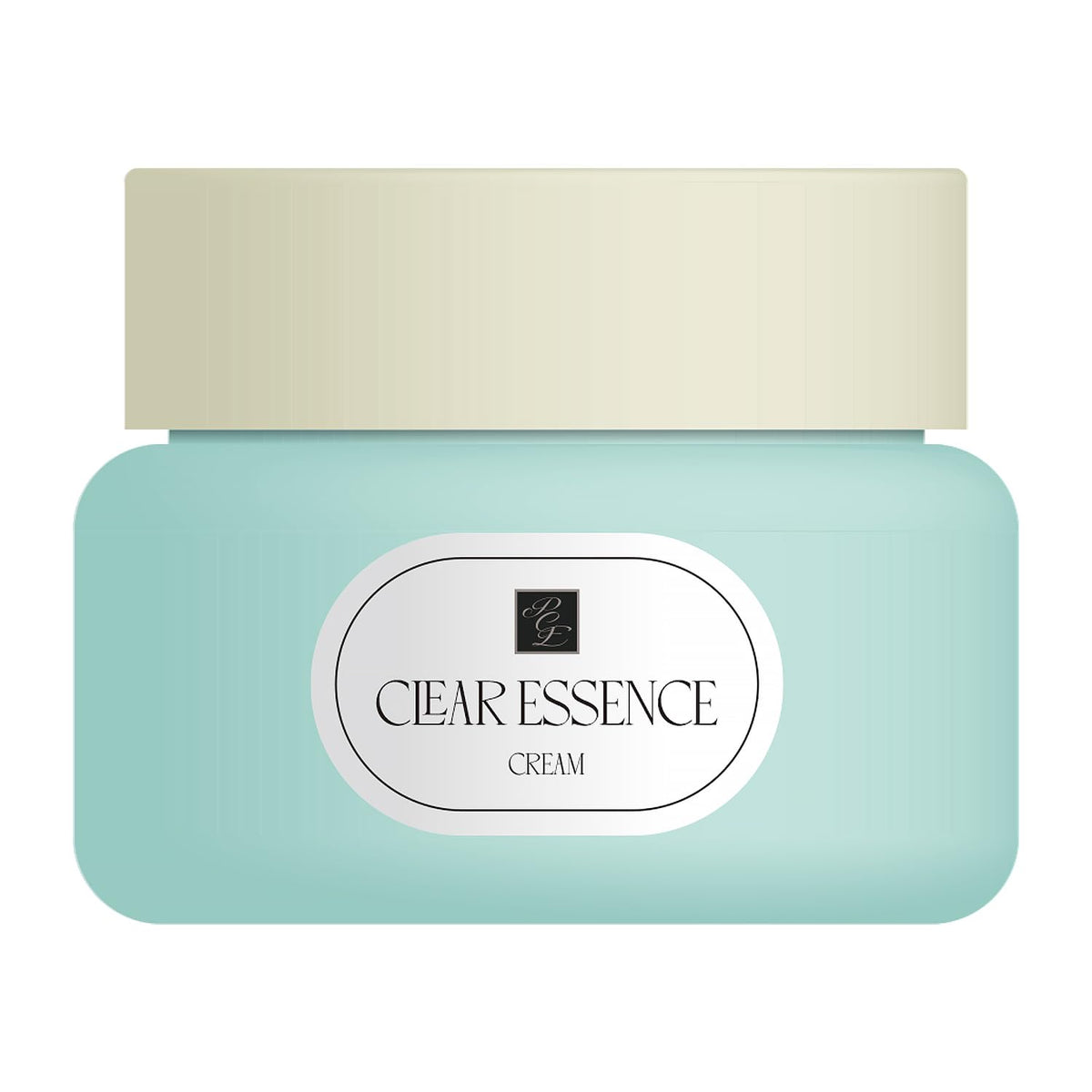 Clear Essence Cream, Moisturizing Face Cream with Five Hyaluronic Acids, Squalane, Niacinamide, Centella and Tea Tree Leaf Extract, Low-Irritation Citrus Essential Oil Scent, 80 g Jar