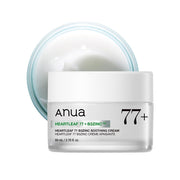 Anua Heartleaf 77 B3ZINC Soothing Cream, Watery Gel Cream with Niacinamide and Zinc PCA, 80 mL