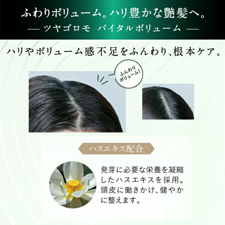 FANCL Tsuyagoromo Vital Volume Treatment — Gagome-Kelp Conditioning