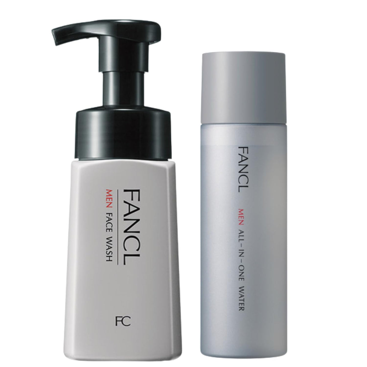 FANCL Men's Cleansing-Moisturizing Skincare — Two-Step Simplicity