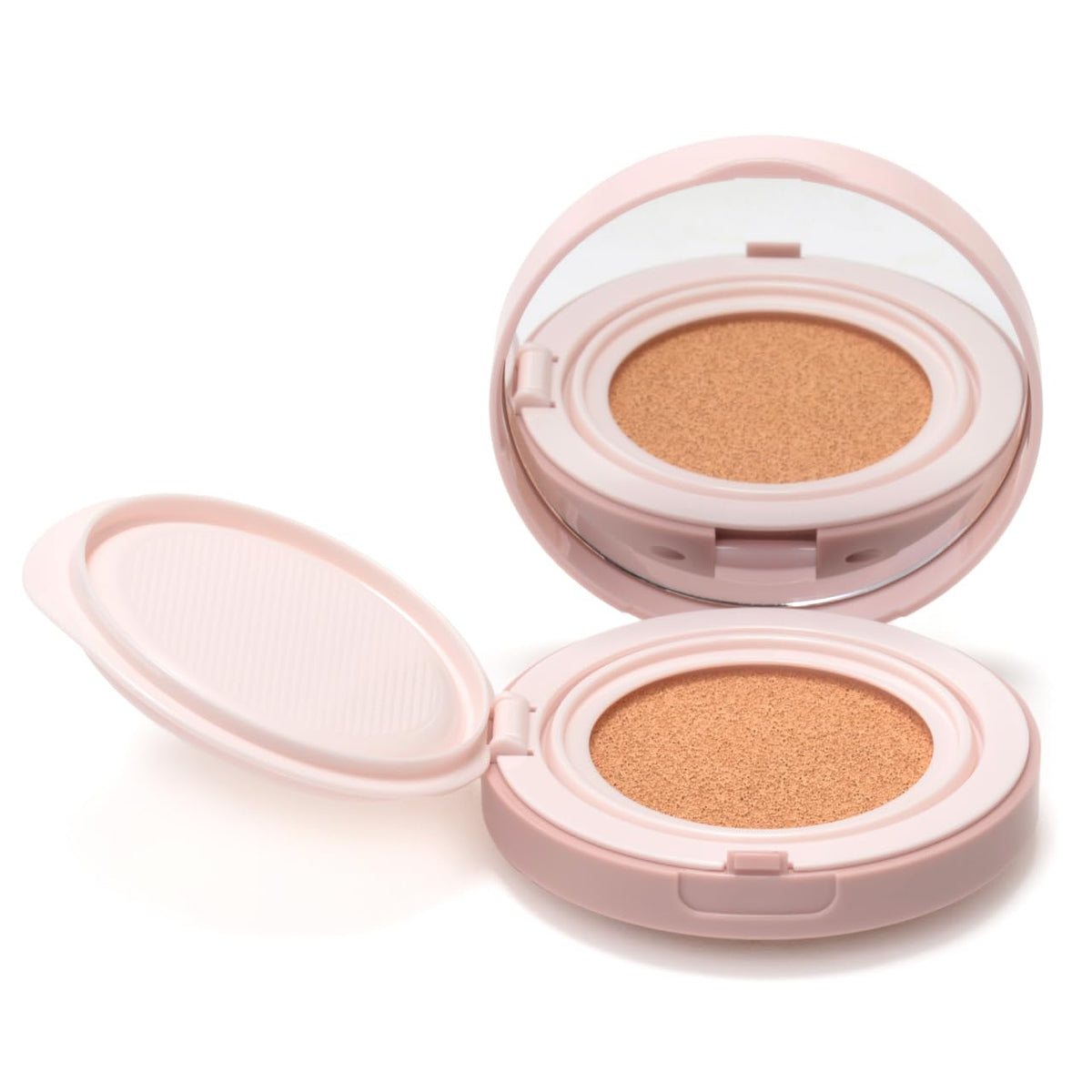 Canmake Fit Glow Cushion SPF50+ PA+++, Dewy Thin-Film Cushion Foundation with 11 Beauty Moisturising Ingredients and Teardrop Puff, 10 g