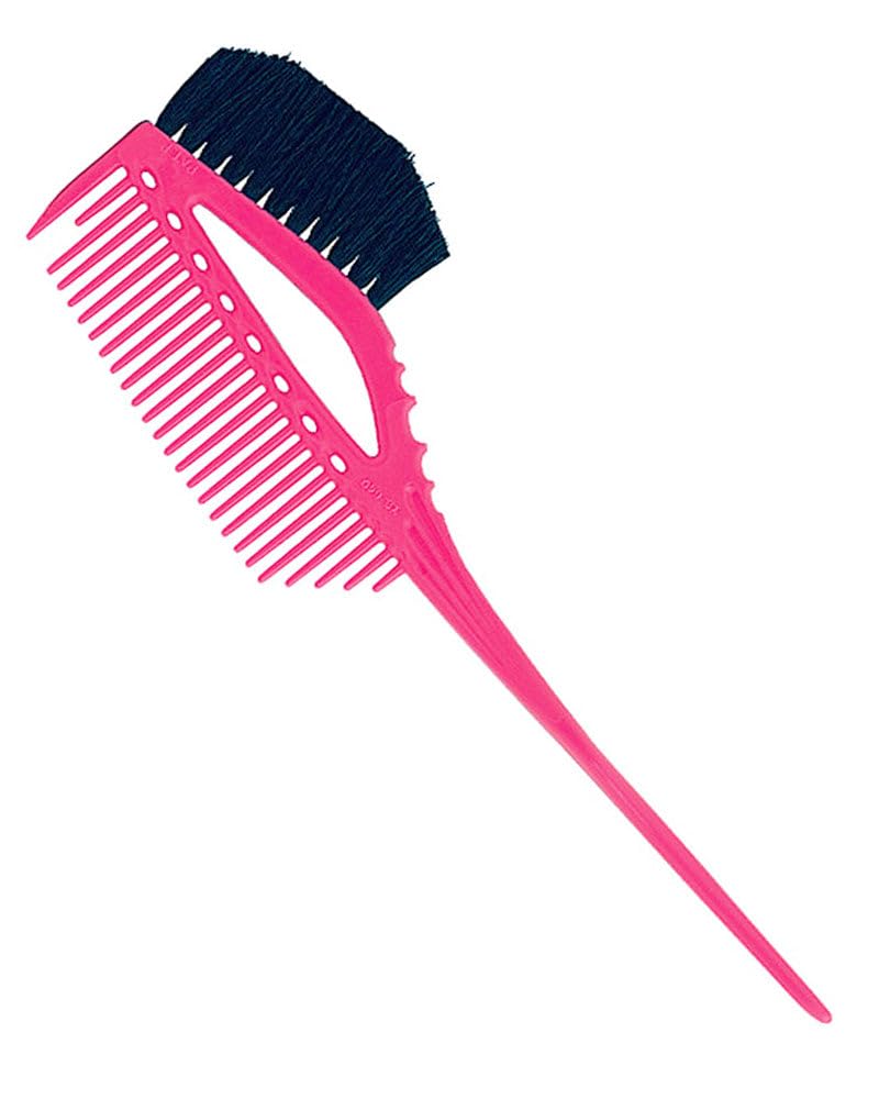 Y.S.PARK YS-640 Hair Color Comb And Brush, Pink, Heat-Resistant Salon Comb