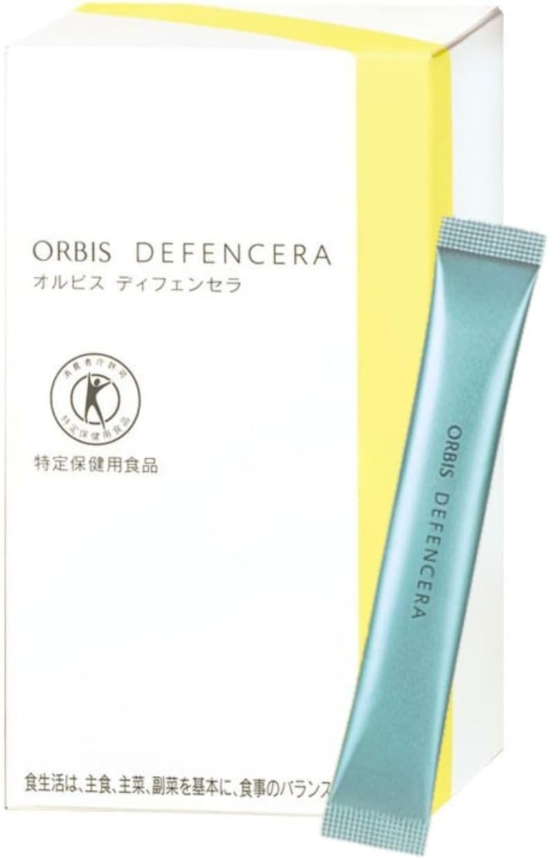 Orbis Defencera Drink Skin Care (Certified Health Food), 30 Day Supply, Yuzu Flavor, 0.05 oz (1.5 g) (x 30)