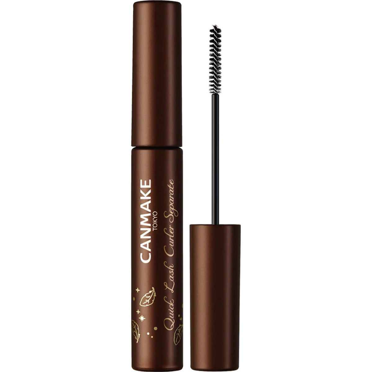 Canmake Quick Lash Curler Separate, Superfine-Brush Curl-Keeping Mascara and Base that Separates Lashes Delicately, 4 g