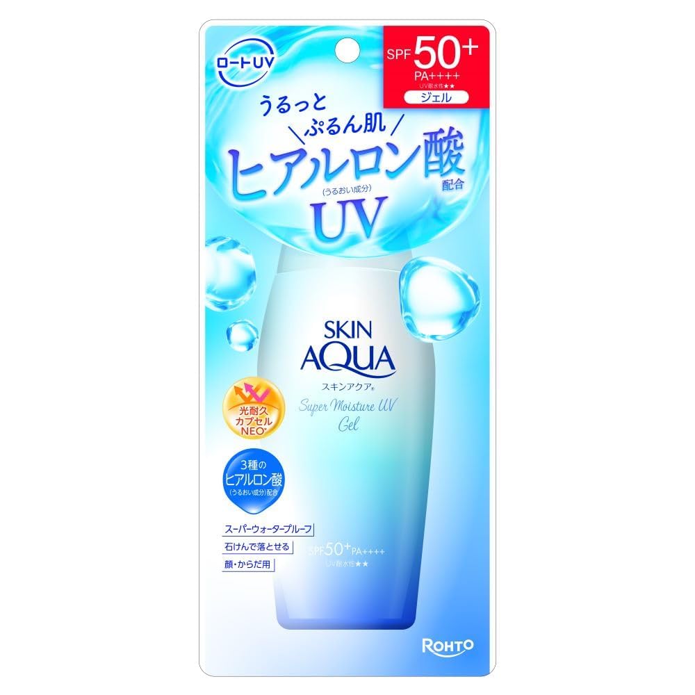 Skin Aqua Super‑Moisture Gel — Ultra‑Low‑Molecular‑HA Pump
