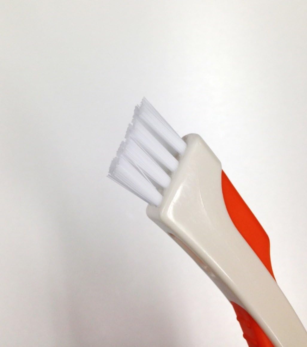 Ohe Laundry Wash Fit Shoe Brush, Slim Washing Brush with Soft-Grip Handle for Sneakers, 23 x 4 x 2.5 cm, 1 Brush, 2-Brush Set or 2 Sets
