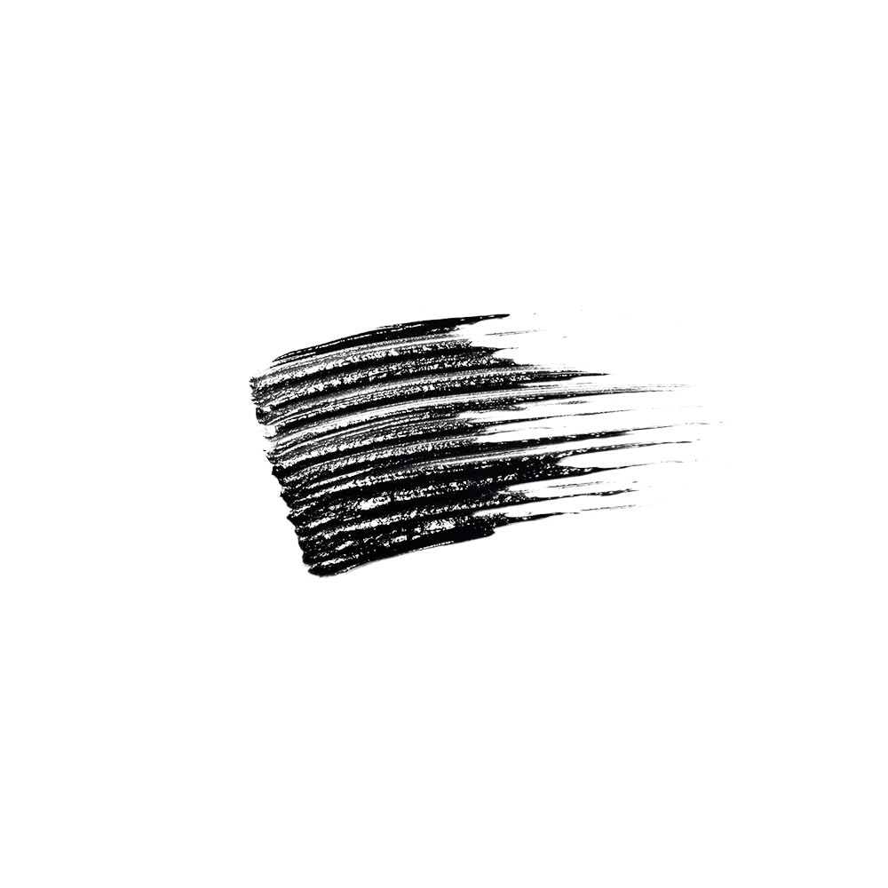 Naturaglace Long & Volume Mascara N, Jet Black, Soap-Off Plant-Wax Mascara with Organic Oils for Natural Length and Volume