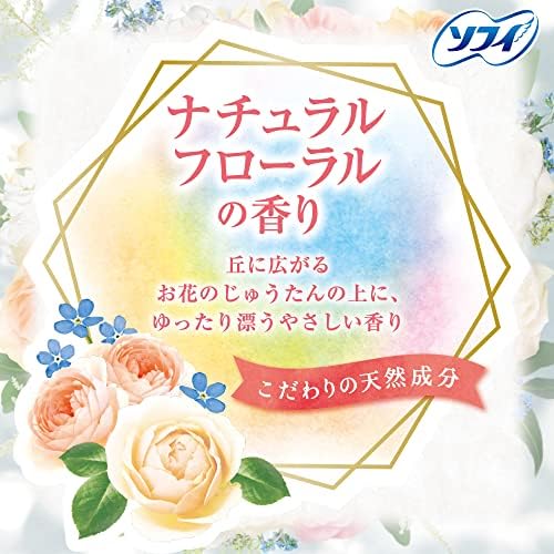 Natural Floral scent, carefully selected natural ingredients