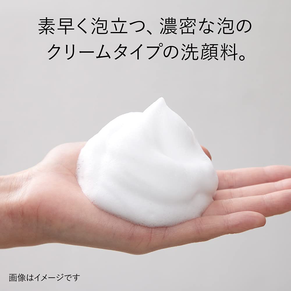 KANEBO Refreshing Creamy Wash a, Cream-Type Face Wash with Quick, Dense Foam, 130 g