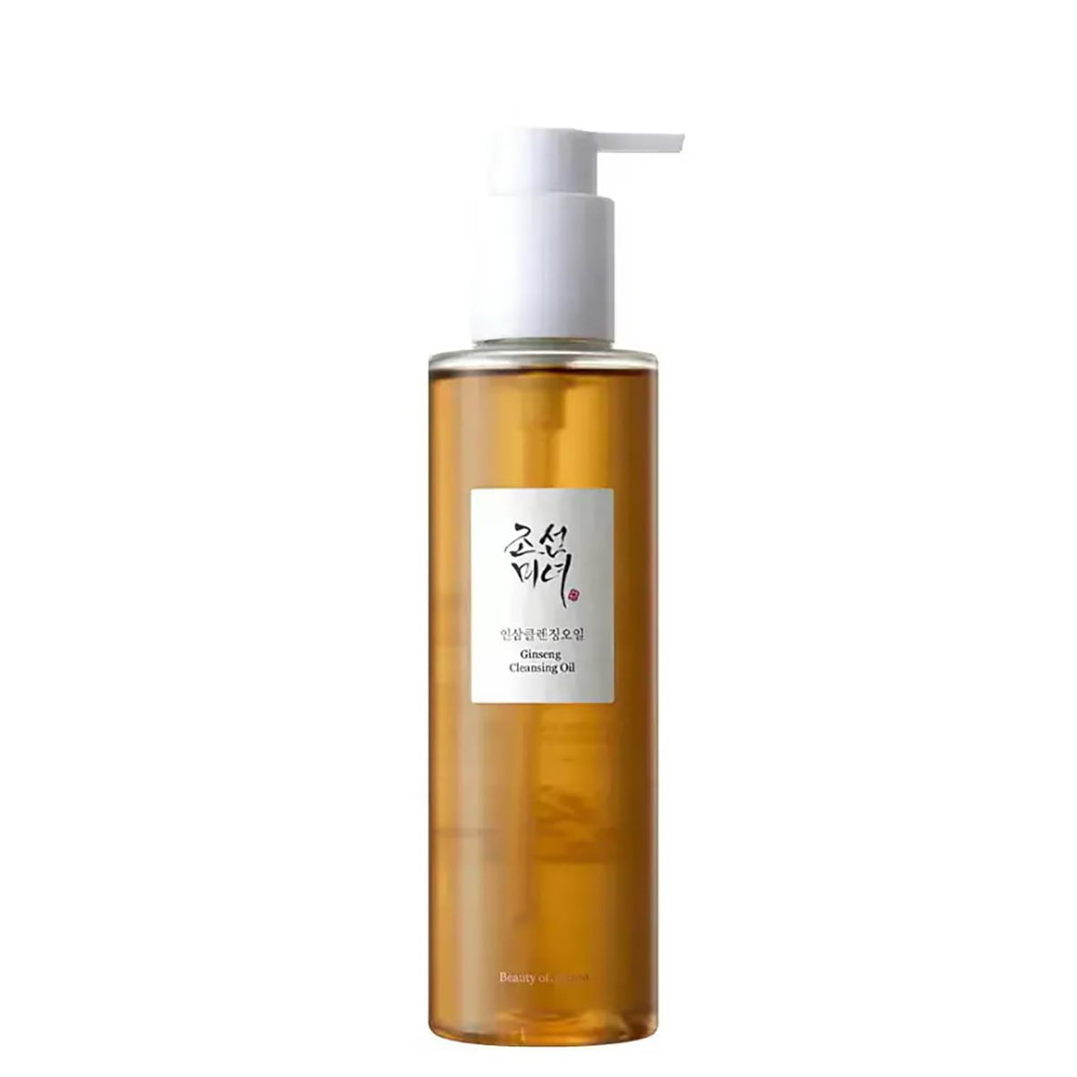 Beauty of Joseon Ginseng Cleansing Oil, Light Micellar Makeup Remover Oil with Ginseng Seed Oil and Soybean Oil, 210 mL