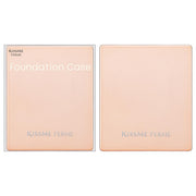 KiSS Me FERME Silky Fit Foundation Case with Mirror, Compact Case for KiSS Me FERME Refill Foundation, Pink Beige