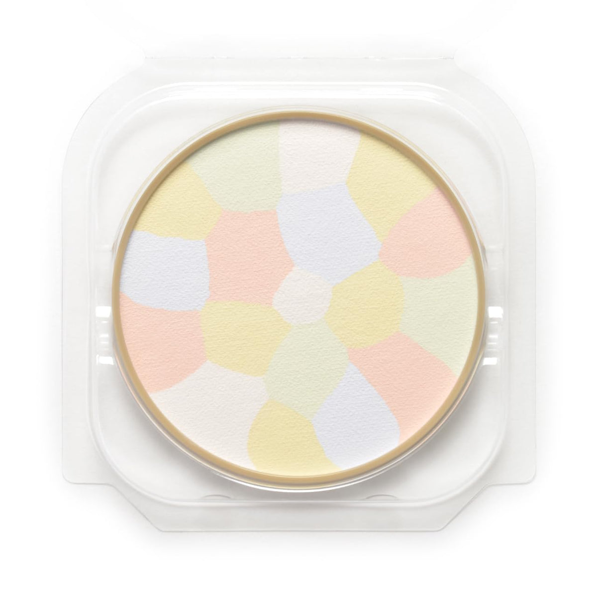Marshmallow Finish Powder Abloom Refill 03 Plumeria Wreath, Five-Colour Tone-Up Face Powder with SPF19 PA++ That Washes Off with Face Wash Alone, with a Dedicated Puff, 4.0 g