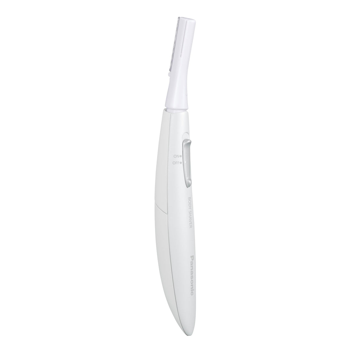 Panasonic Body Shaver ES-NWRF2-H, Dry Shaving Body Shaver with Swing Head and Round-Tip Blade, One AAA Battery, Gray