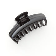 Mapepe Wettable Banana Clip, Black Metal-Free Hair Clip That Does Not Rust, with Inner Comb Teeth, ABS and POM