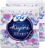Sofy Kiyora Floral Relax panty liners, Night Wood Floral scent, 144 sheets
