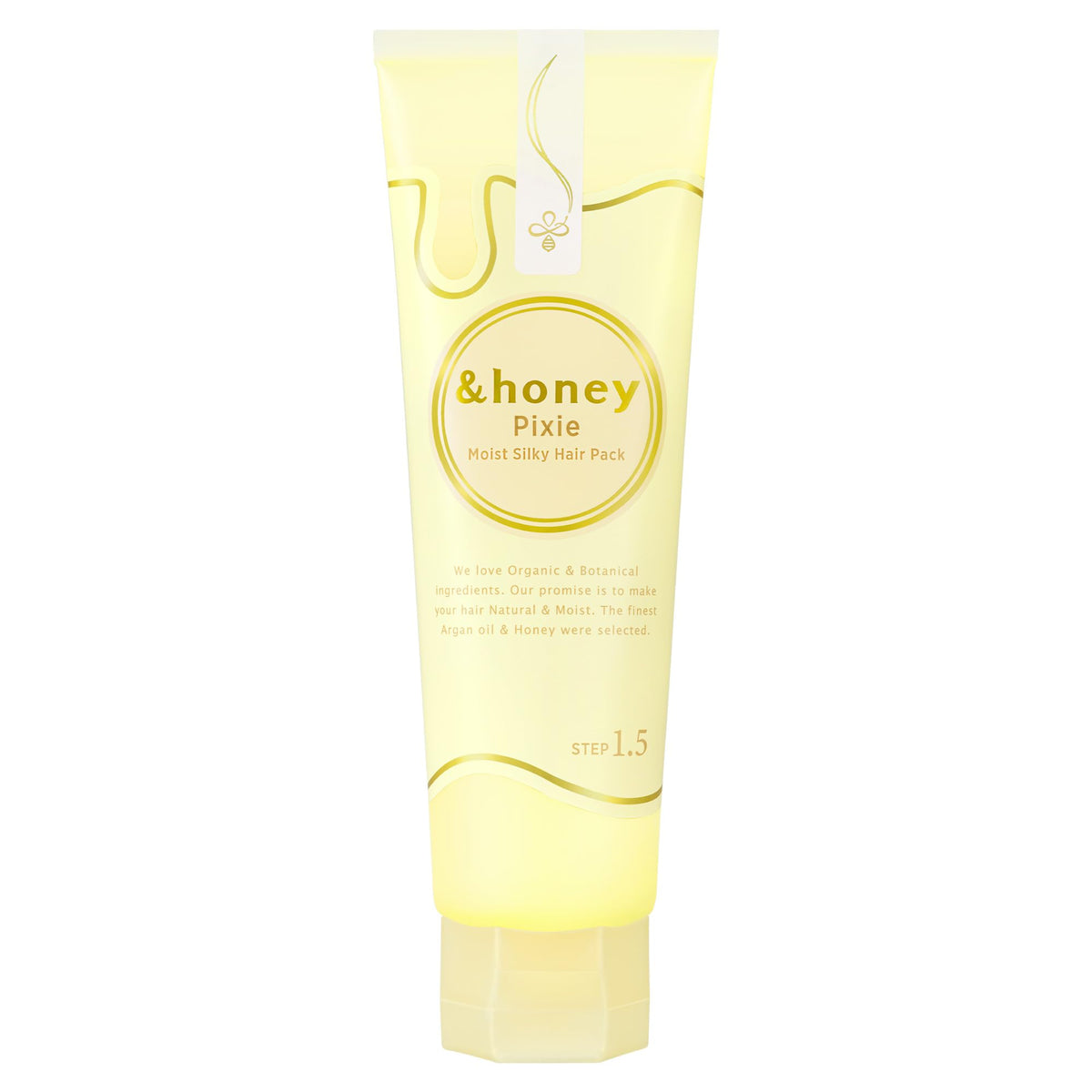 &honey Pixie Moist Silky Hair Pack 1.5, 130 g, Fleur Honey Scent