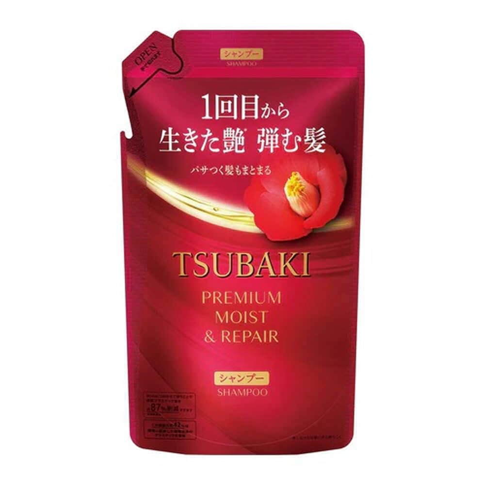 TSUBAKI Moist & Repair Shampoo 450mL Bottle or Refill