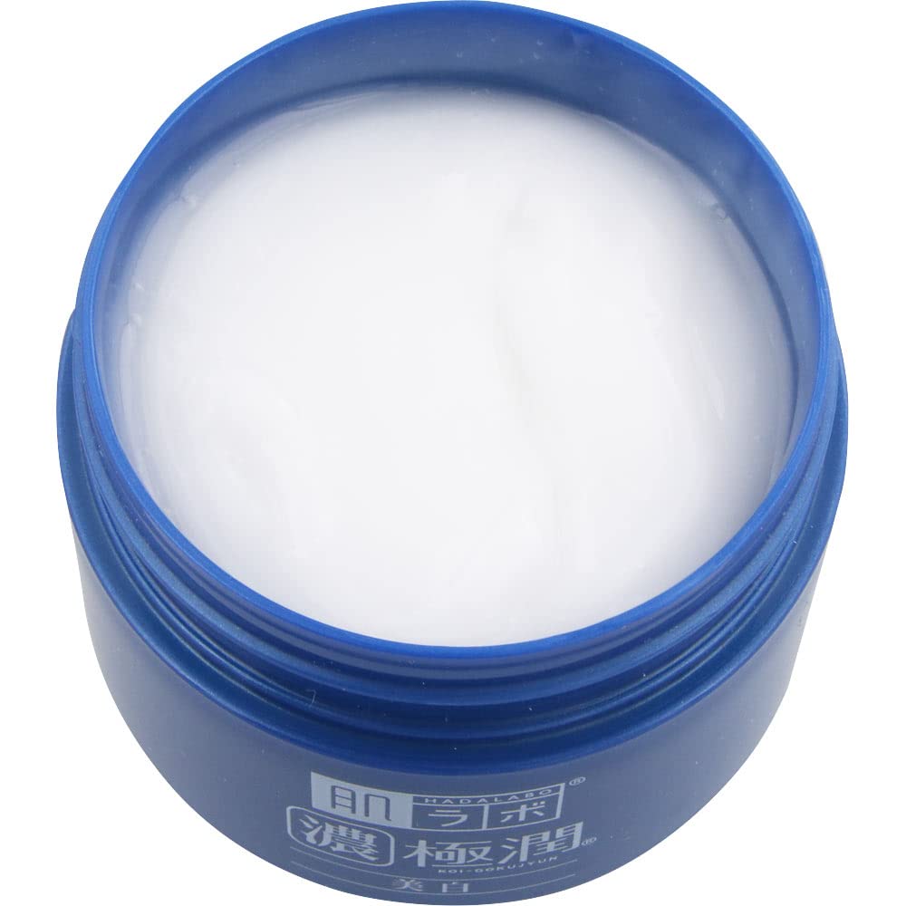 Hada Labo Koi-Gokujyun Whitening Perfect Gel, Medicated All-in-One Gel with White Tranexamic Acid for Dark Spot Care, Fragrance-Free, 100 g Jar