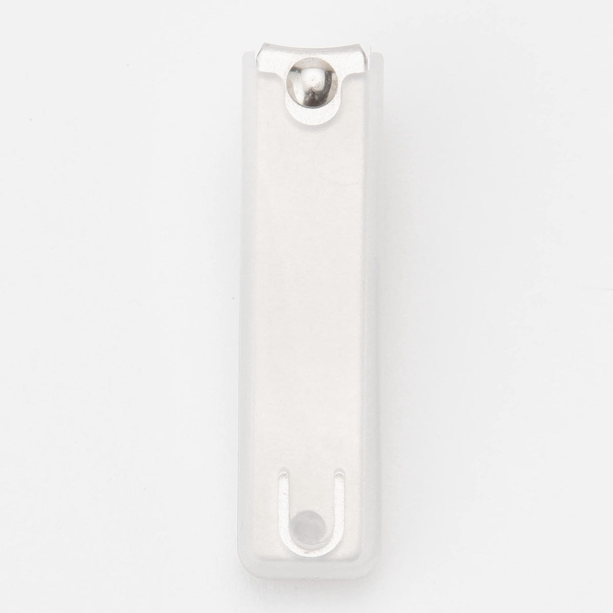 MUJI Steel Nail Clipper, Small, with Polypropylene Cover, Made in Japan
