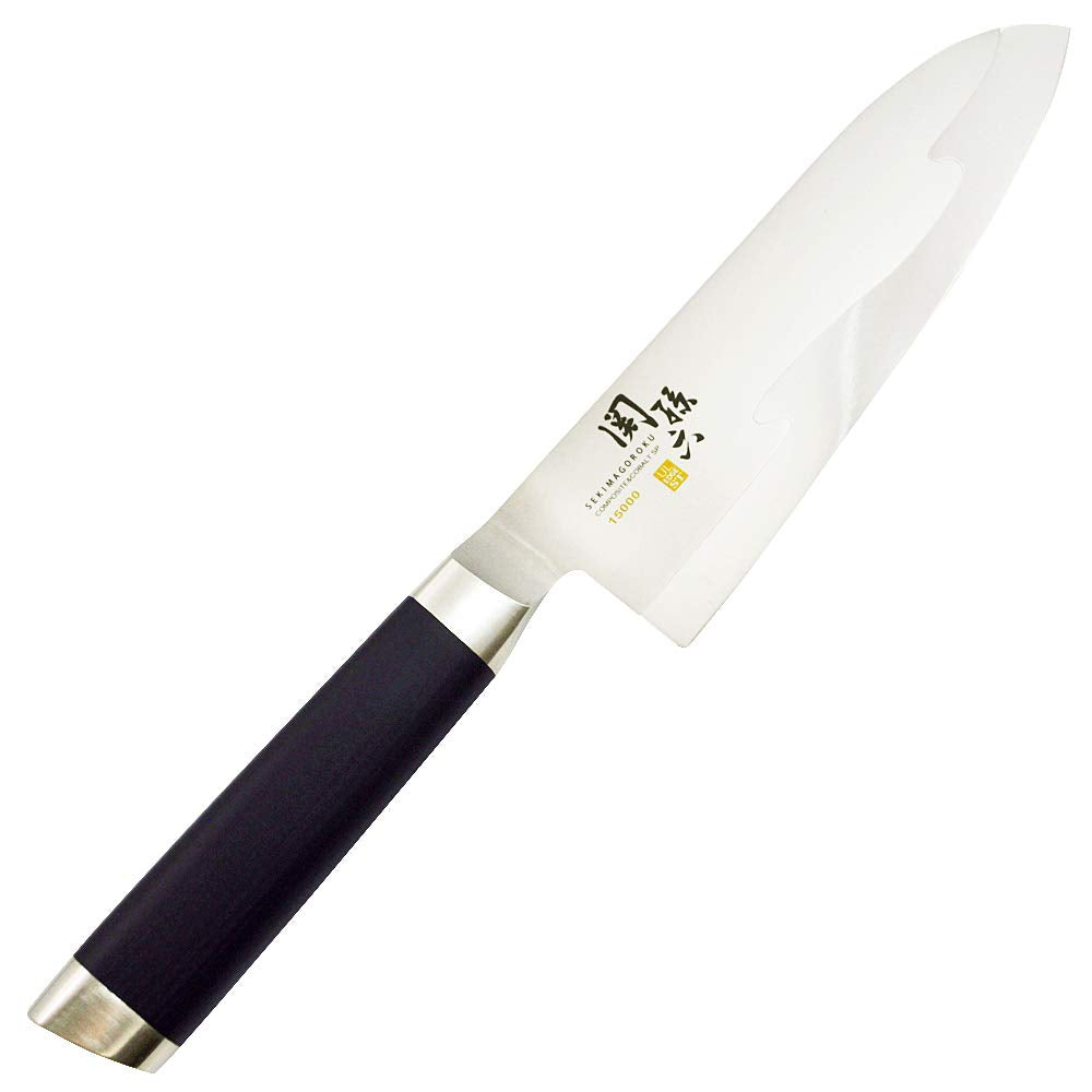 KAI Seki Magoroku 15000ST Brazed-Contrast Santoku Knife 165 mm (AE5300)