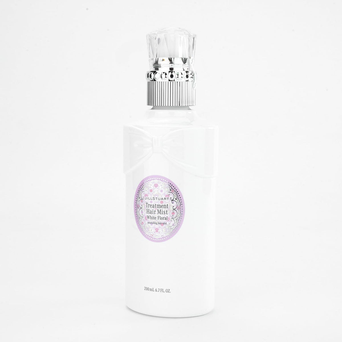 JILL STUART White Floral Treatment Hair Mist, Cuticle-Repairing Hair Fragrance Spray, 200 ml, Gift-Wrapped with Shopping Bag