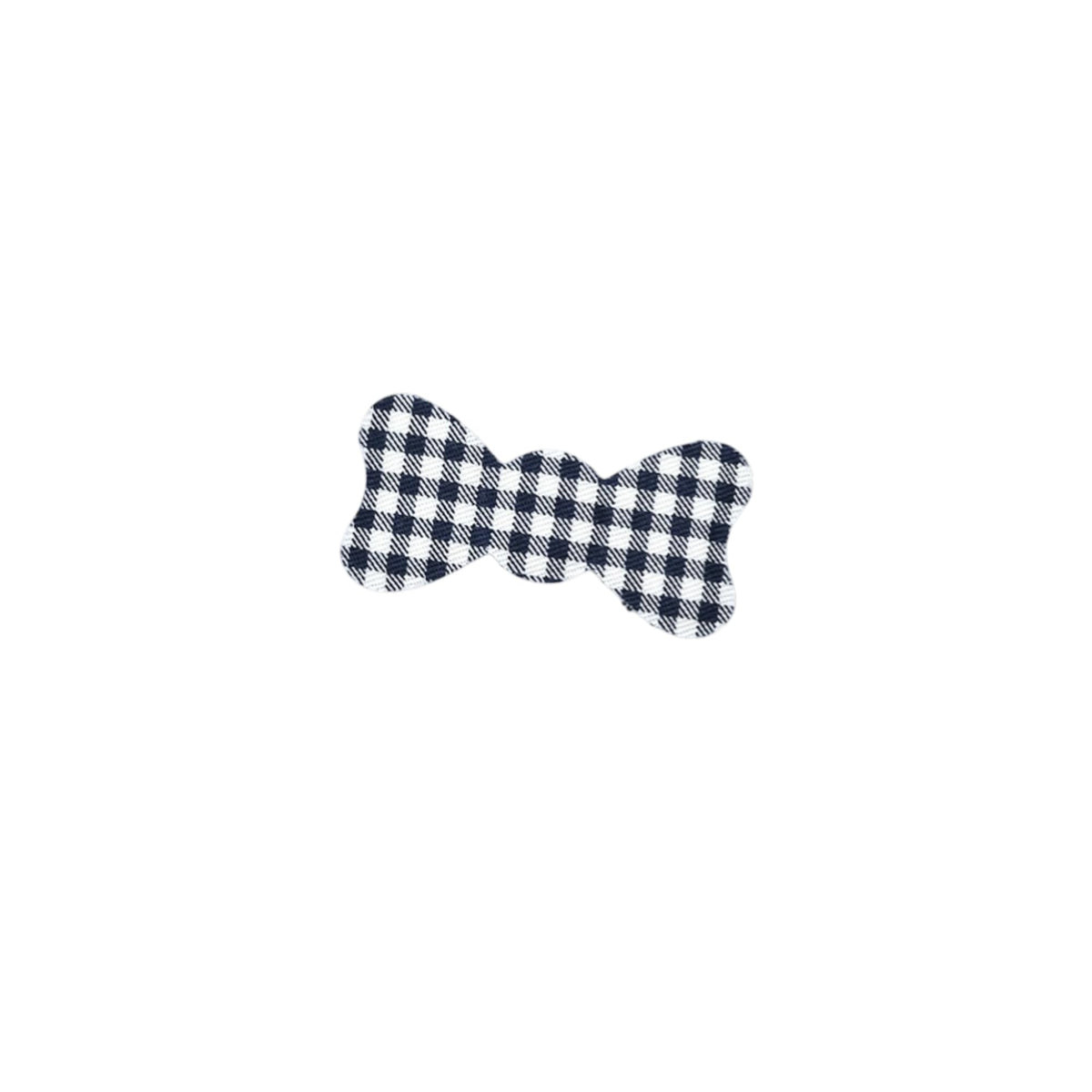 Standard Series No-Crease Hair Clip for Bangs, Made in Japan, Dot, Check and Stripe Ribbons in Mini, Middle and Large Sizes