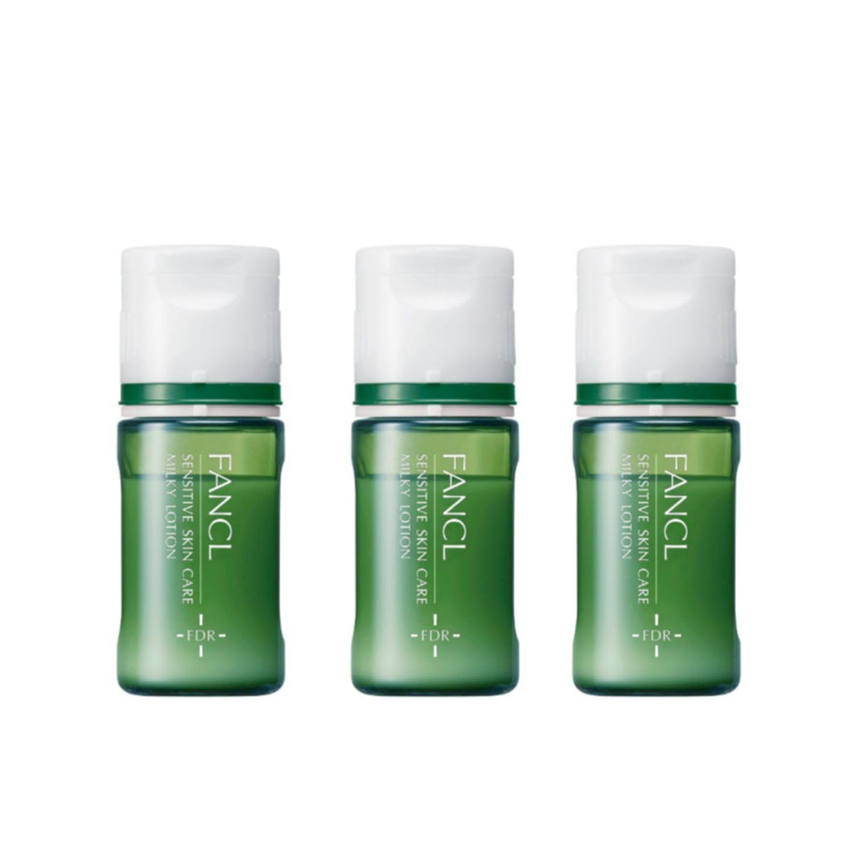 FANCL Sensitive-Skin Milky-Lotion — Preservative-Free 10mL Bottles