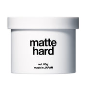 LIPPS Matte Hard Hair Wax 85 g, Semi-Matte Strong Hold Styling Wax with Green Apple Scent, Washes Out Easily, Made in Japan