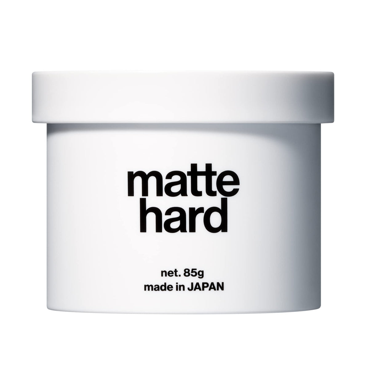 LIPPS Matte Hard Hair Wax 85 g, Semi-Matte Strong Hold Styling Wax with Green Apple Scent, Washes Out Easily, Made in Japan