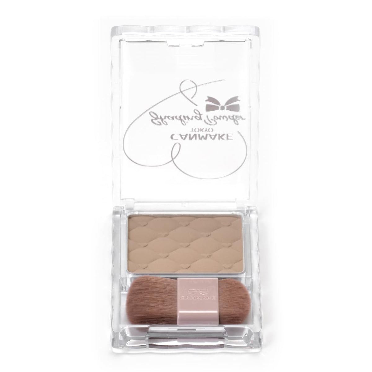 Canmake Shading Powder, Natural Contour Shading Powder with a Flat Brush that Gives the Face Line a Smaller, Defined Look, 4.4 g