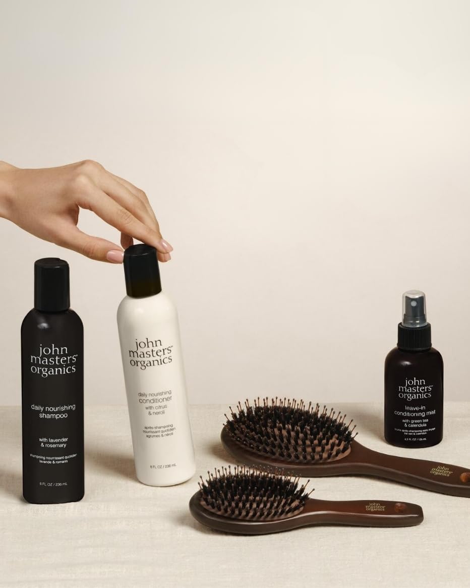 John Masters Organics Leave-In Conditioning Mist with Green Tea and Calendula, 125 mL