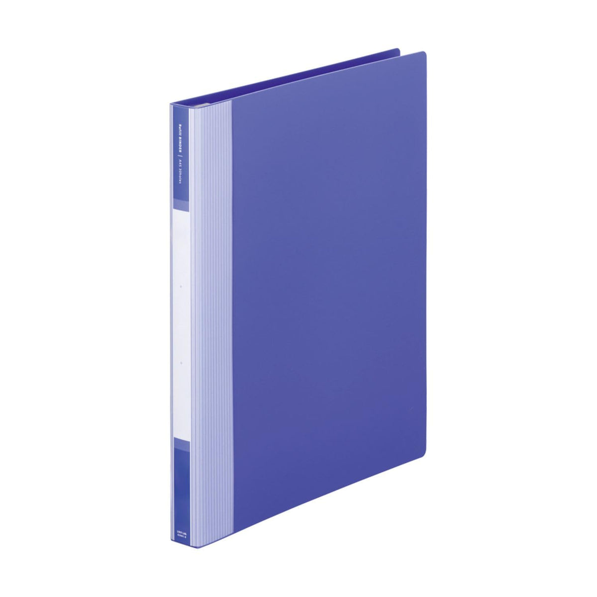 Lihit Lab Refill Binder G3901-8, A4 Vertical 30-Hole Binder for About 60 Refill Sheets, Blue, 25 mm Wide, 260 x 314 mm, Refills Sold Separately