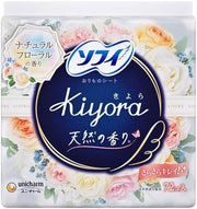 Sofy Kiyora Natural Floral panty liners, 72 sheets