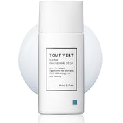 Tout Vert Nano Emulsion Deep 60 mL, High-Concentration Ceramide Moisturizing Milky Lotion for Dry Skin with Ectoin and Hyaluronic Acids, Lavender Rose Scent