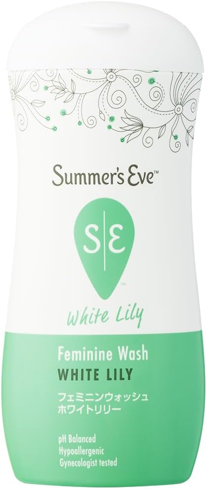 Summer's Eve White Lily Feminine Wash 237mL bottle